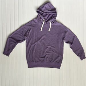 Buffalo David Bitton Purple Hooded Pullover Sweatshirt